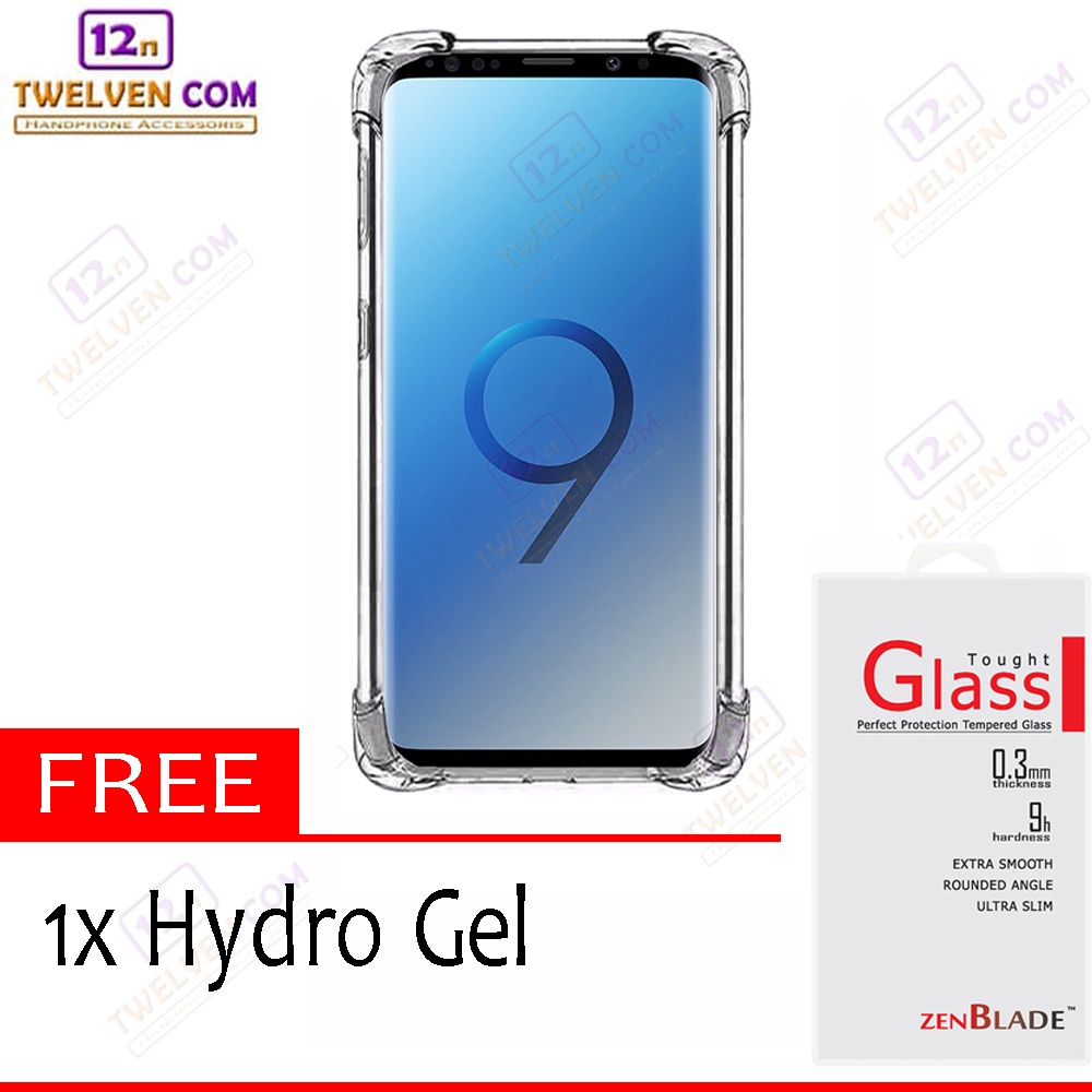 [FLASH SALE] Case Anti Crack Anti Shock Softcase Samsung S9 - Free Hydrogel Anti Gores