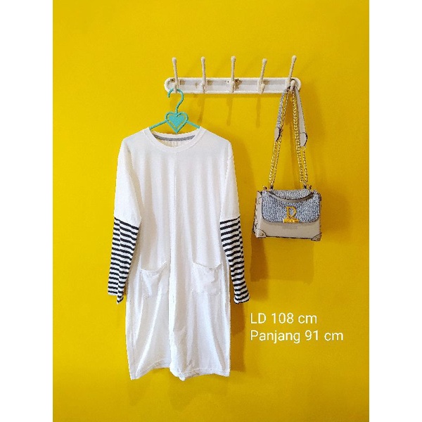 preloved tunik kaos bukan zoya bukan elzatta