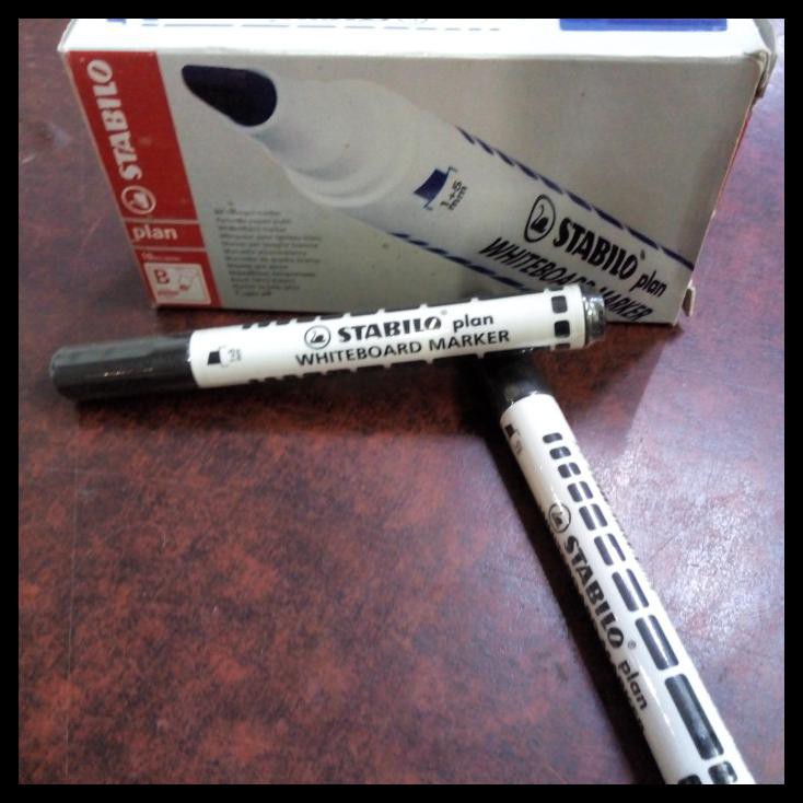 

Spidol Stabilo Plan Whiteboard Marker Hitam