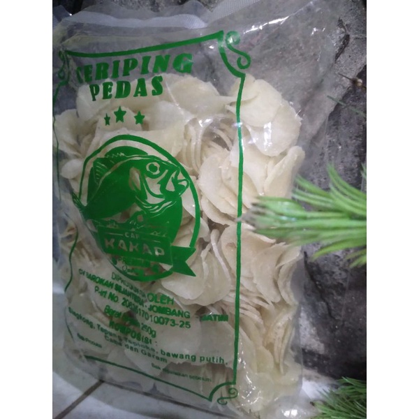

Ceriping pedas mentah cap Kakap