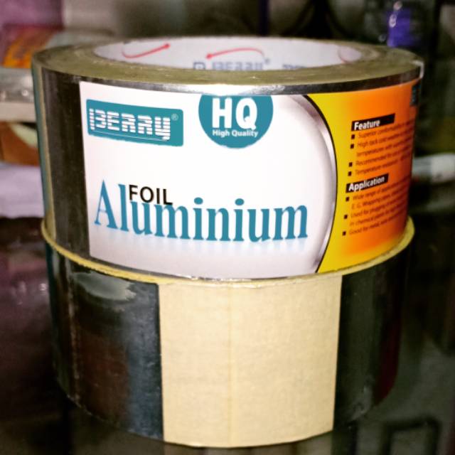 Lakban Aluminium Foil Tahan Panas per meter ( Tambal Panci  kanalpot ) Ready Makassar