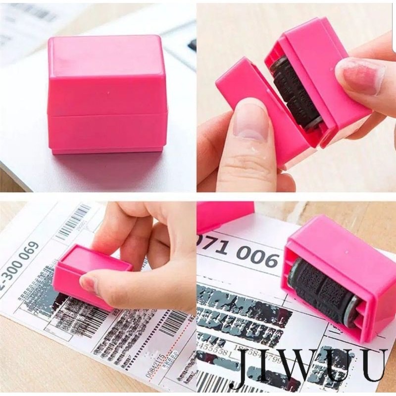 

JW0079 - Stamp Roller - Stempel Pelindung Identitas & Penghapus Alamat Resi