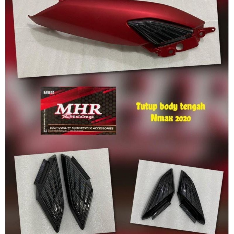 Cover Body Nmax New 2020 Cover Pijakan Body Nmax New 2020 Karbon Mhr