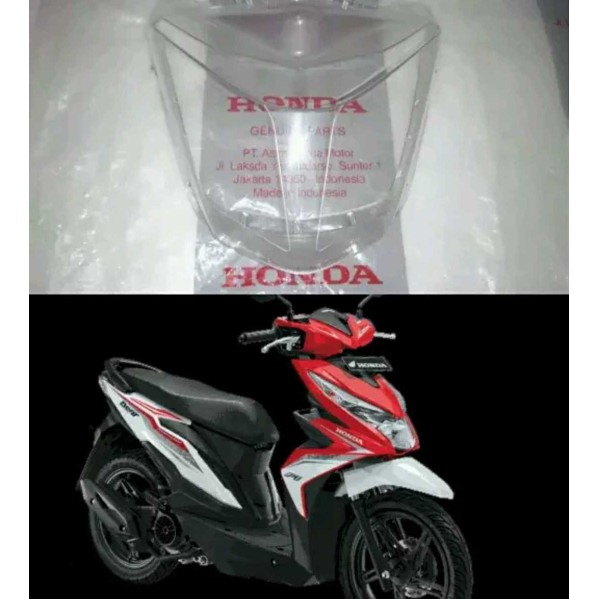 TERLARIS Mika Lampu Depan Kaca Lampu All New Beat eSP Eco Fi Ori AHM MURAH