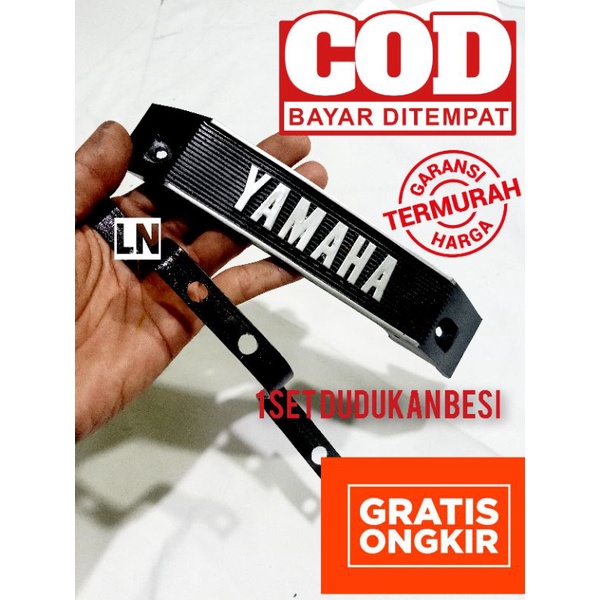 [SILVER] KUMIS YAMAHA 1 SET DUDUKAN/BESI PNP RX KING RX S RX K SKOK BYSON