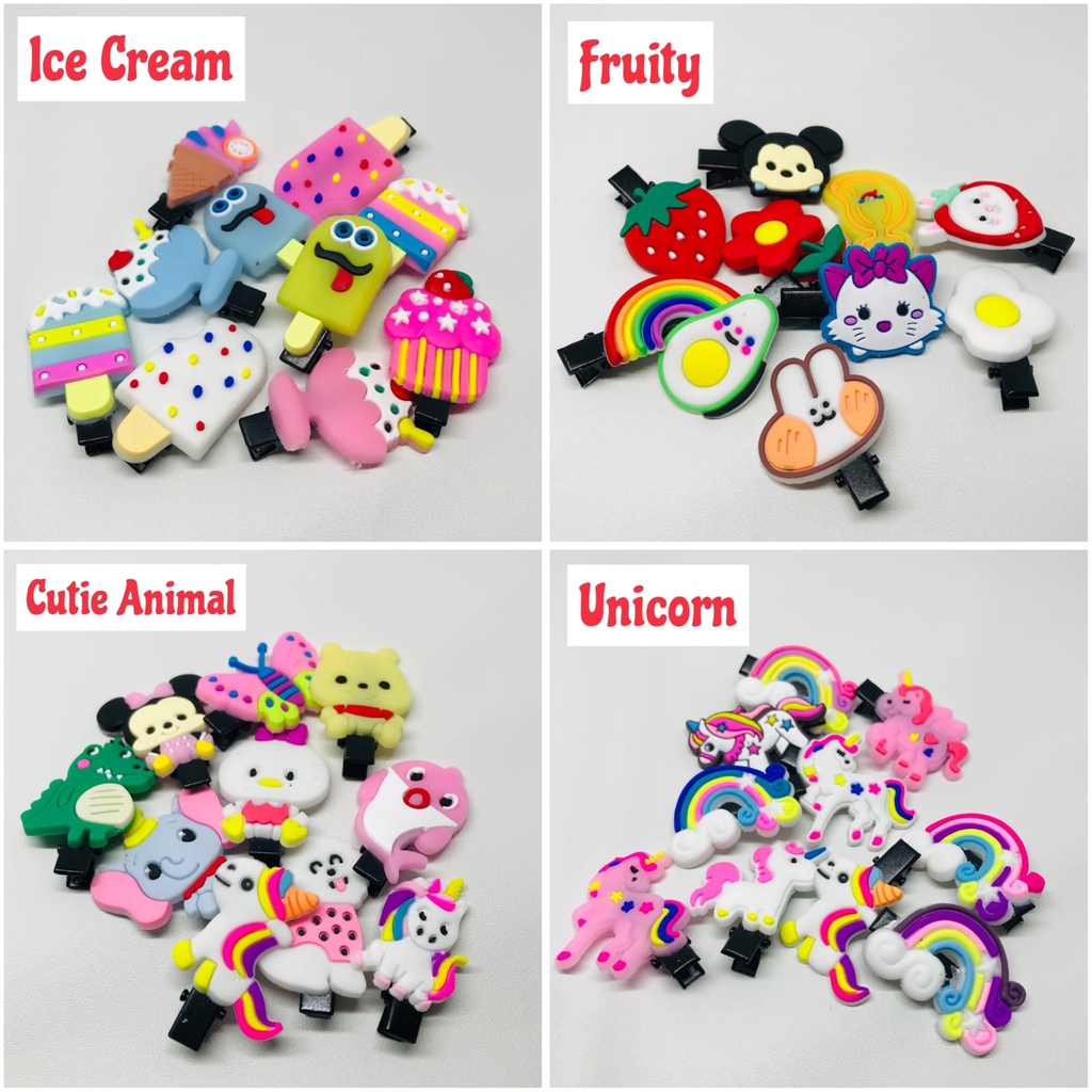 Jepitan Rambut Anak KARAKTER LUCU/IMPORT QUALITY/HAIRPIN BABY