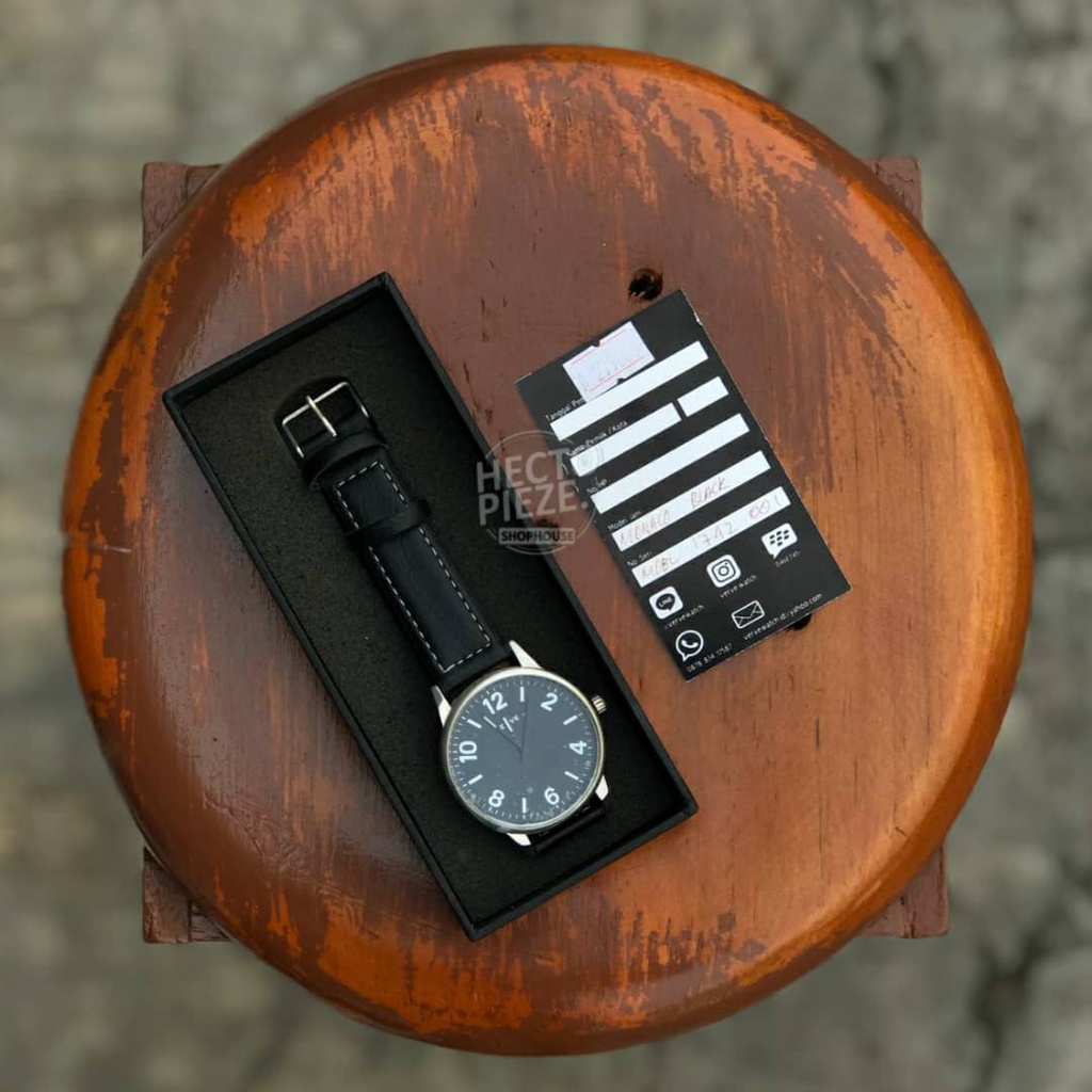 Verve Watch - Monaco Black | Jam Tangan Pria