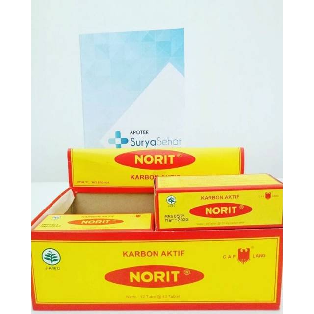 NORIT Karbon Aktif CapLang @40 tablet