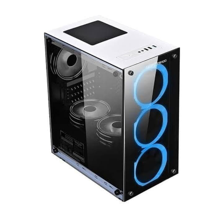 Paket Casing PC Gaming +PSU +FAN RGB / Chasis Case PC Komputer