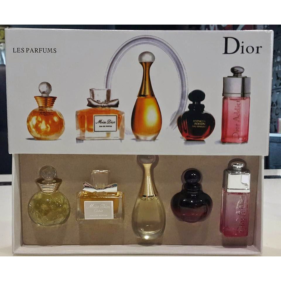 Parfum Miniatur Dior isi 5pcs / Perfume / Parfume / Gift Set