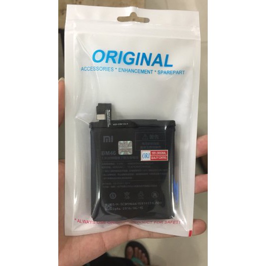 Baterai Batre Xiaomi Redmi Note 3 BM 46 Baterai Batre Xiaomi Redmi Note 3 Pro BM46 Original
