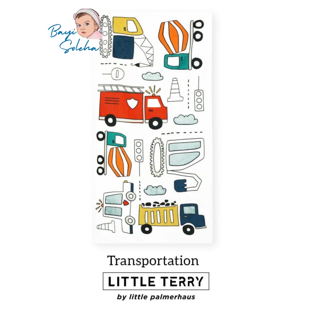 Little Palmerhaus - Little Terry Handuk Bayi / Anak | Baby Towel-Transportation