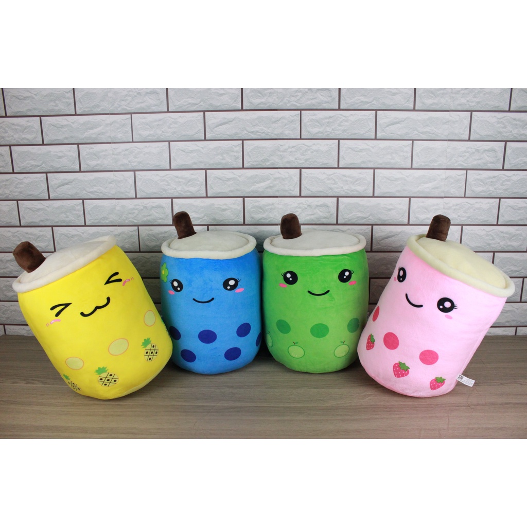Boneka Boba Milk, Bantal Boba Milk ukrn Giant (50cm)
