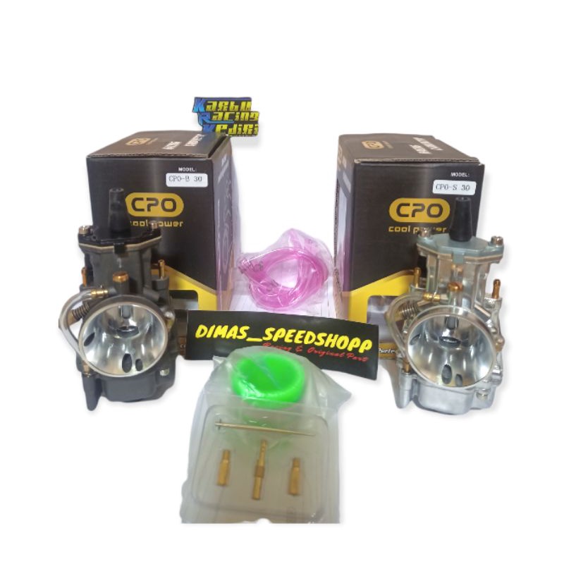 karburator PWK CPO 28 30 32 34 original murah black series chrome S-series