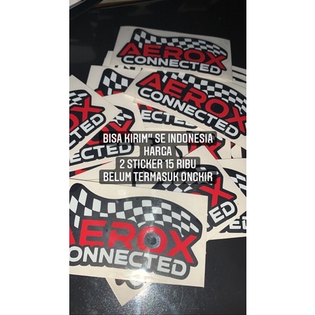 

[STICKER] AEROXCONNECTED (15 ribu 2 sticker)