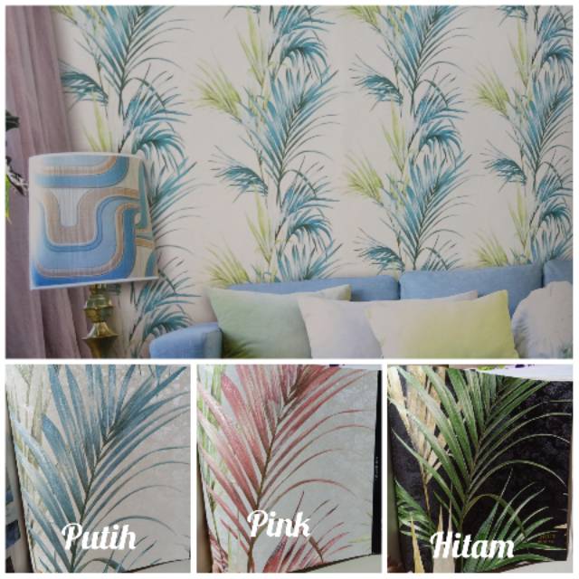  Wallpaper  dinding  vinyl alam corak  rumput gi318139 