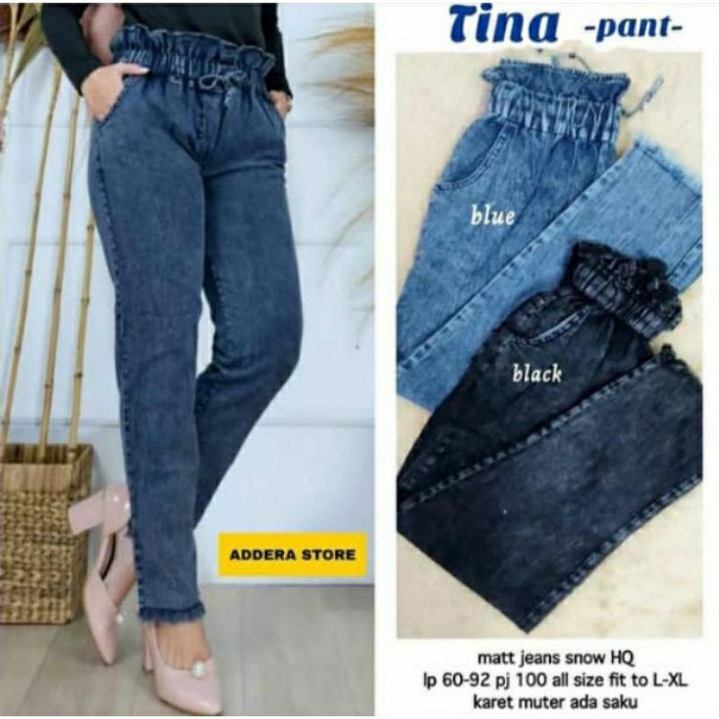 SETELAN WANITA /STELAN JEANS/HIGH QUALITY/ VESTI SET/VEST SET/ZASKIYAS SET/JUJU SET/ONE SET-Celana