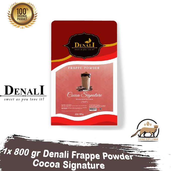 

siap kirim] Cocoa Signature Powder merk Denali