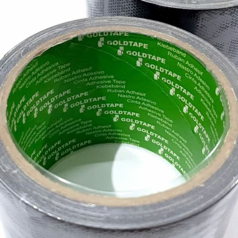 

[PCS] LAKBAN KAIN HITAM 72 MM CLOTH TAPE GOLD TAPE / LAKBAN KAIN LINEN