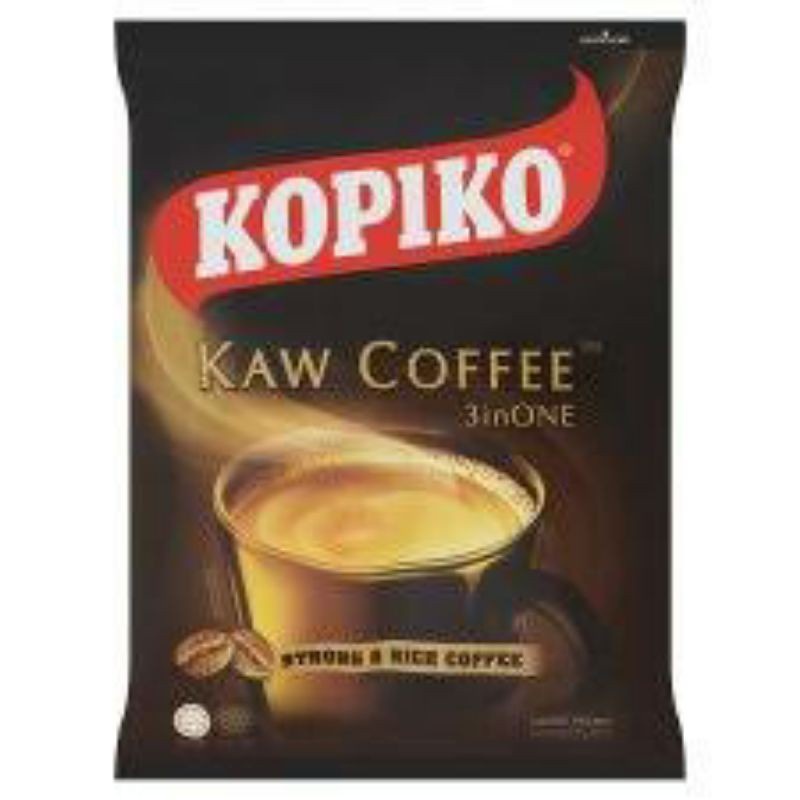 

Kopiko Kaw coffee kopi 3 in 1 isi 35 sachet