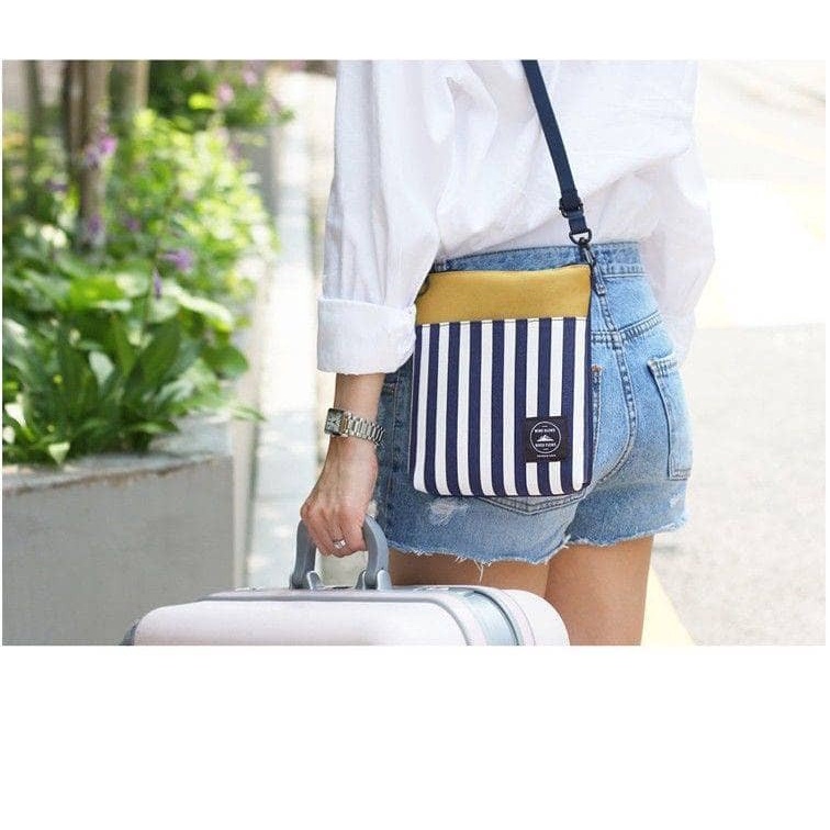 Tas Selempang Korea Tas Tablet Paspor Travel Organizer Bag Doky