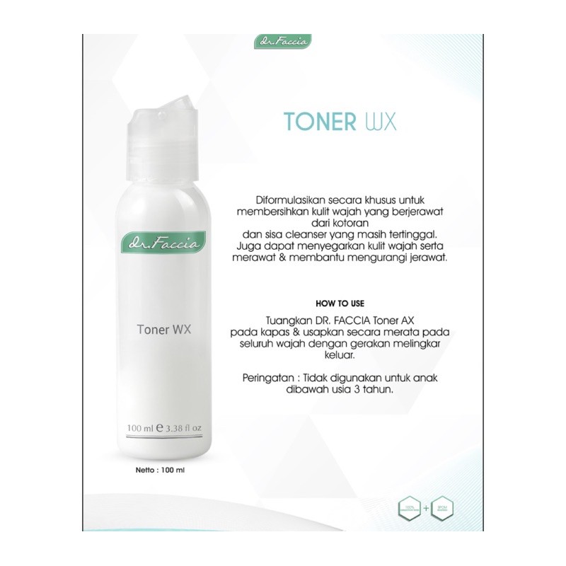 Dr.Faccia Toner WX