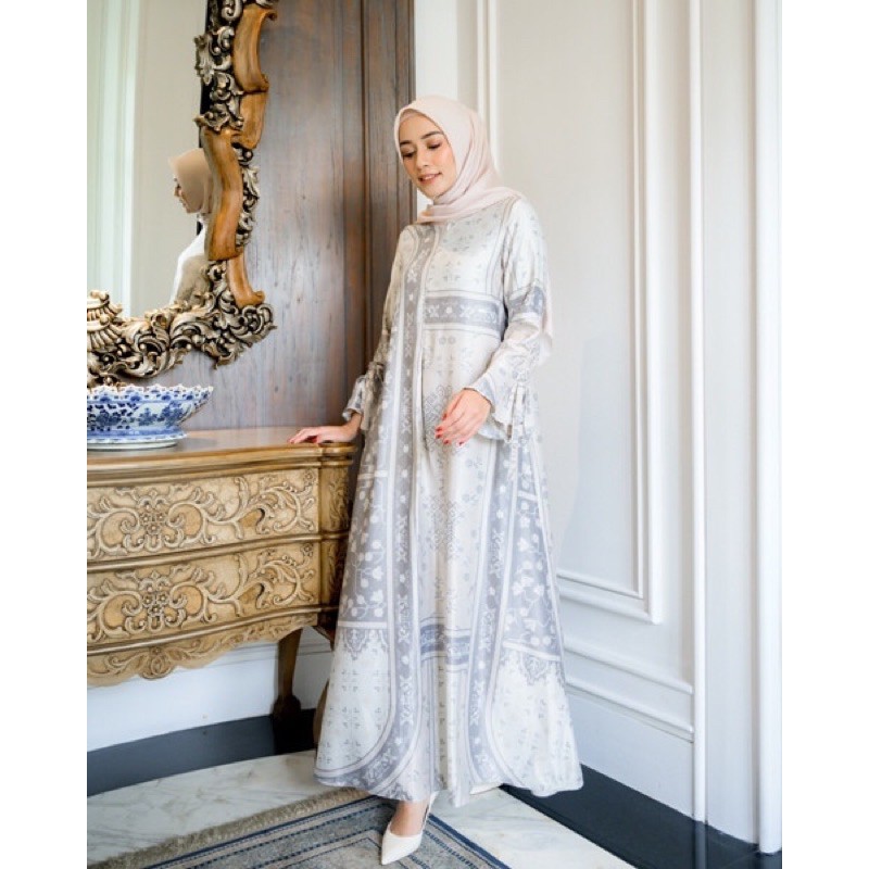 Agnia Dress Color Peony by Wearing Klamby