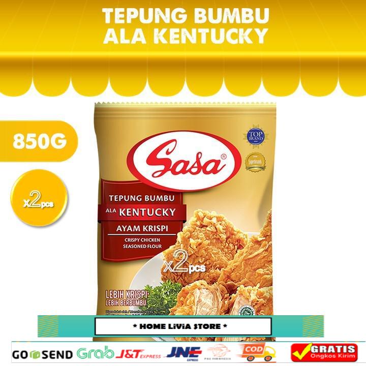 

Sasa Tepung Bumbu Ala Kentucky 850 gr x 2 Pcs