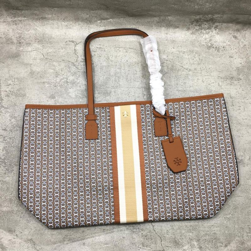 Tory Burch Gemini Link Canvas Tote Bag
