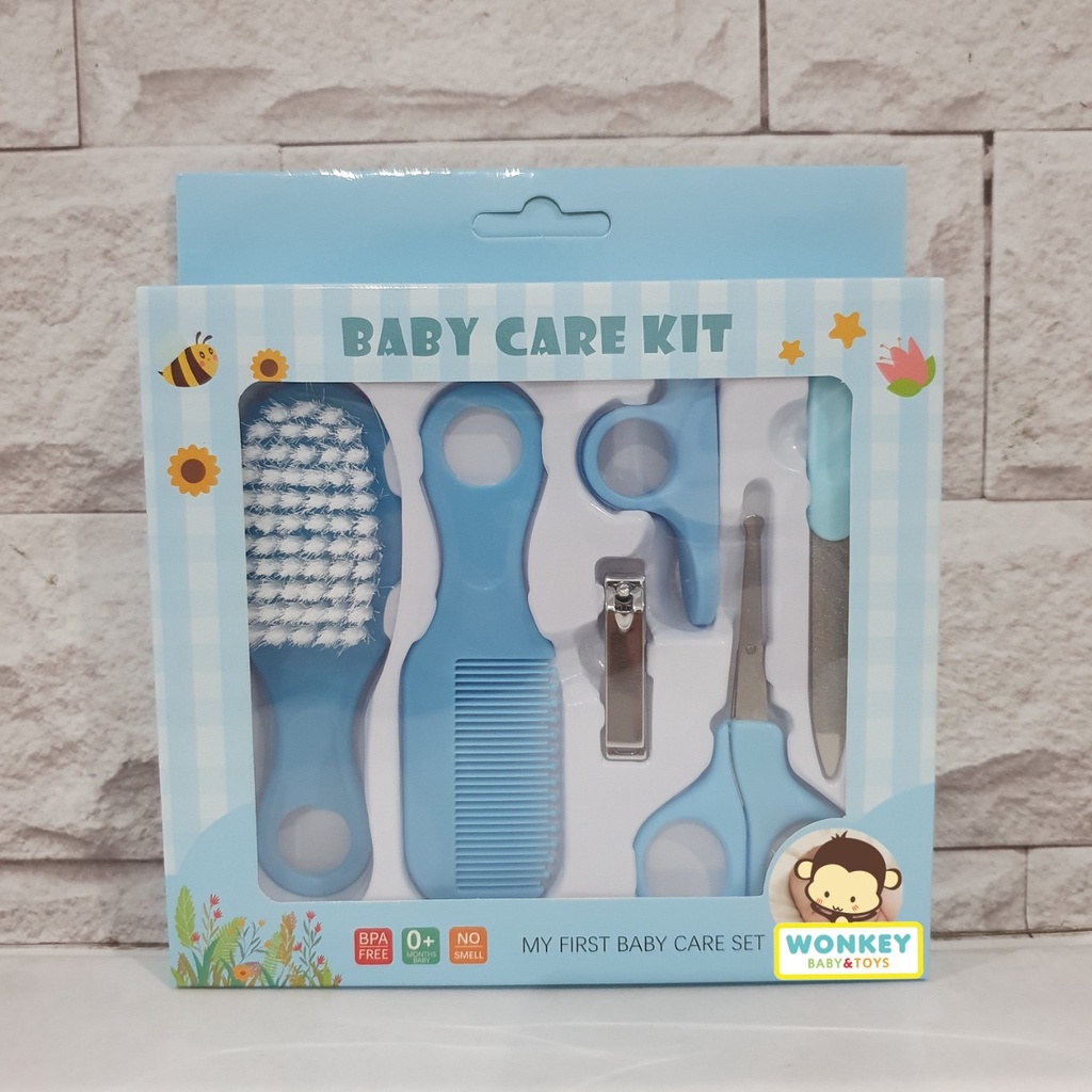 Baby Care Set / Gunting Kuku Sisir Bayi 6in1