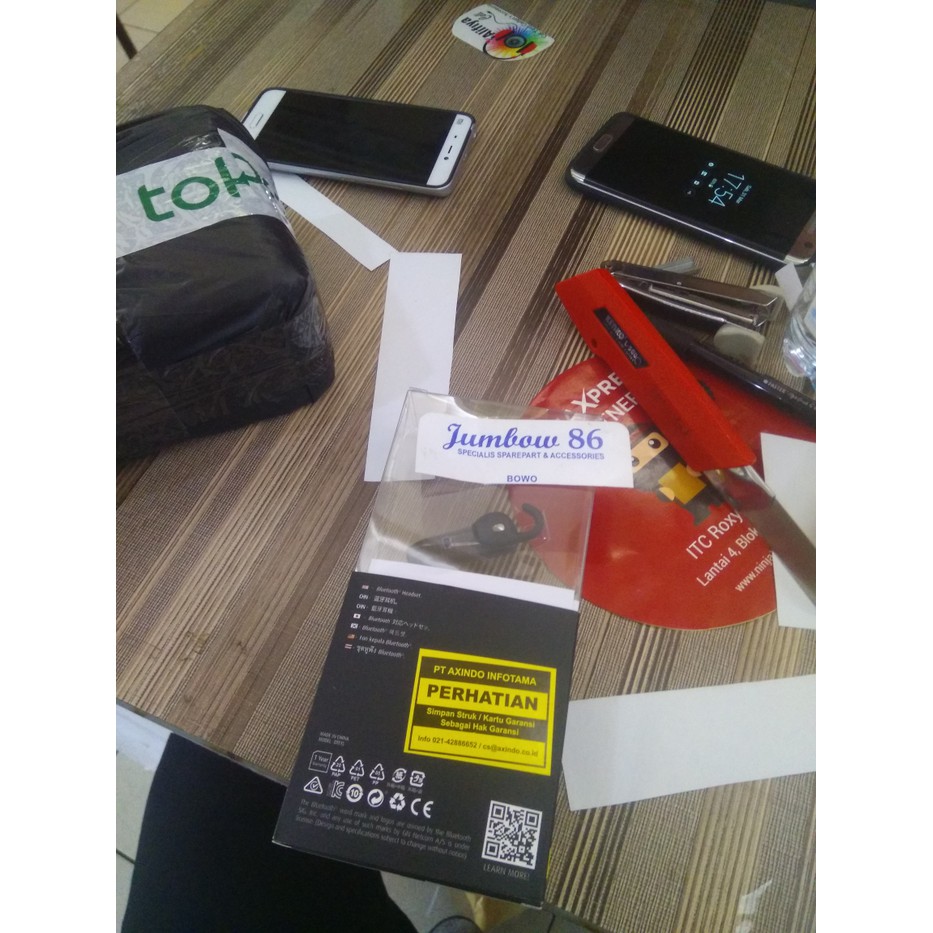 earphone headset Bluetooth jabra Boost New original jabra   Hitam