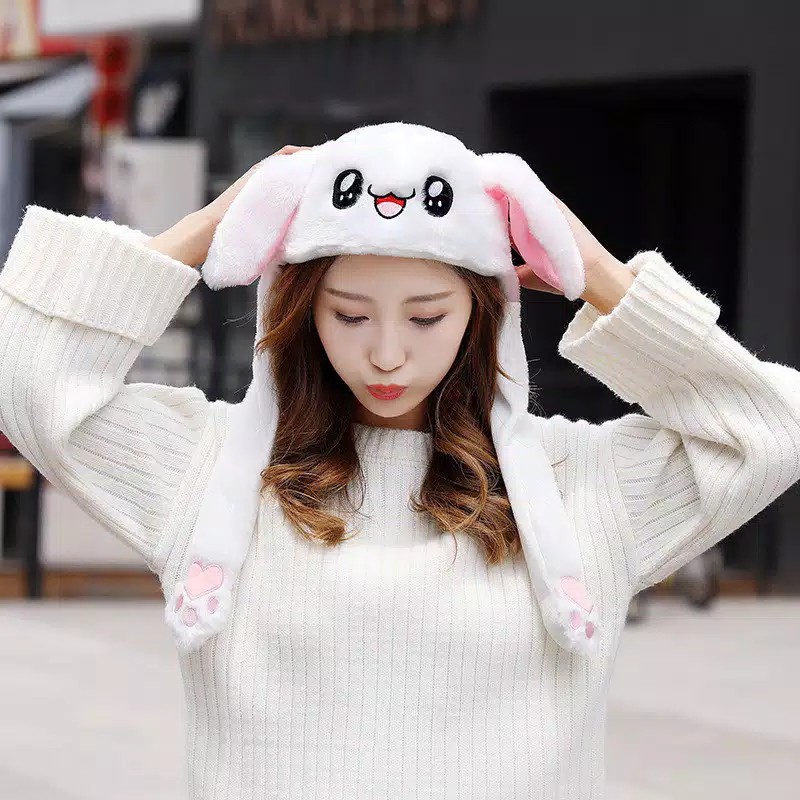 Topi Kelinci Super Cute (Korean Style)