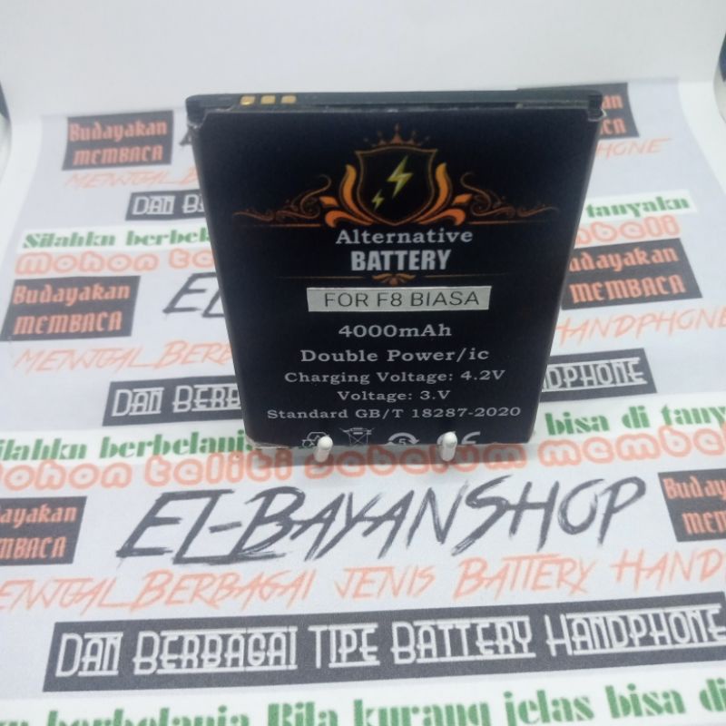 Batrai Modif For Huangmi F8 Biasa Batre F8 Note P 7,5 L 6 Baterai