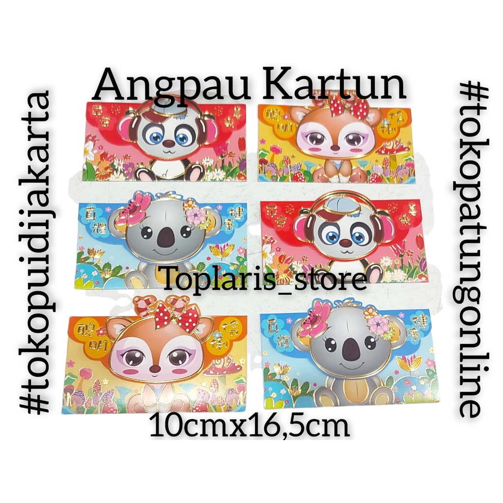 Angpau Imlek Dekorasi Kartun Anak Anak New 023