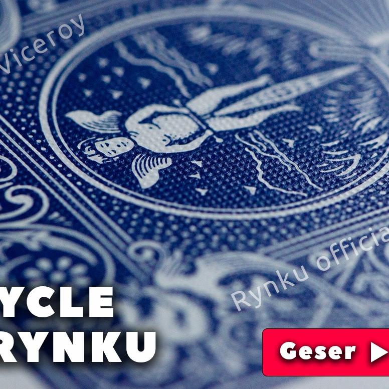 KARTU REMI BICYCLE STANDARD DECK BIRU BLUE PLAYING CARD