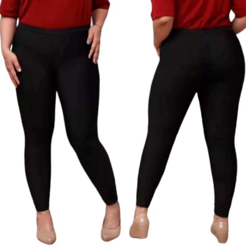 Legging Spandex Katun Korea Premium - Legging Casual Remaja &amp; Dewasa - Legging sport  Tebal Elastis Lembut Adem - Legging Dalaman Gamis - Murah Bagus Nyaman Dipakai