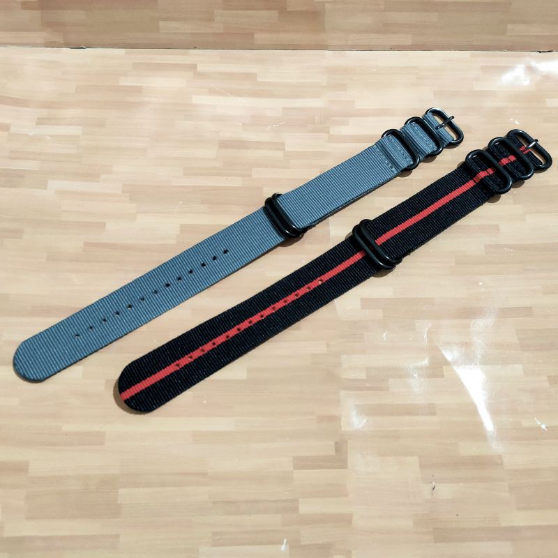 [ BISA COD ] TERMURAH STRAP JAM TANGAN CANVAS , STRAP JAM TANGAN NYLON  TALI STRAP JAM TANGAN , STRAP TALI NATO , STRAP CANVAS , TALI JAM TANGAN NATO , TALI CANVAS JAM TANGAN