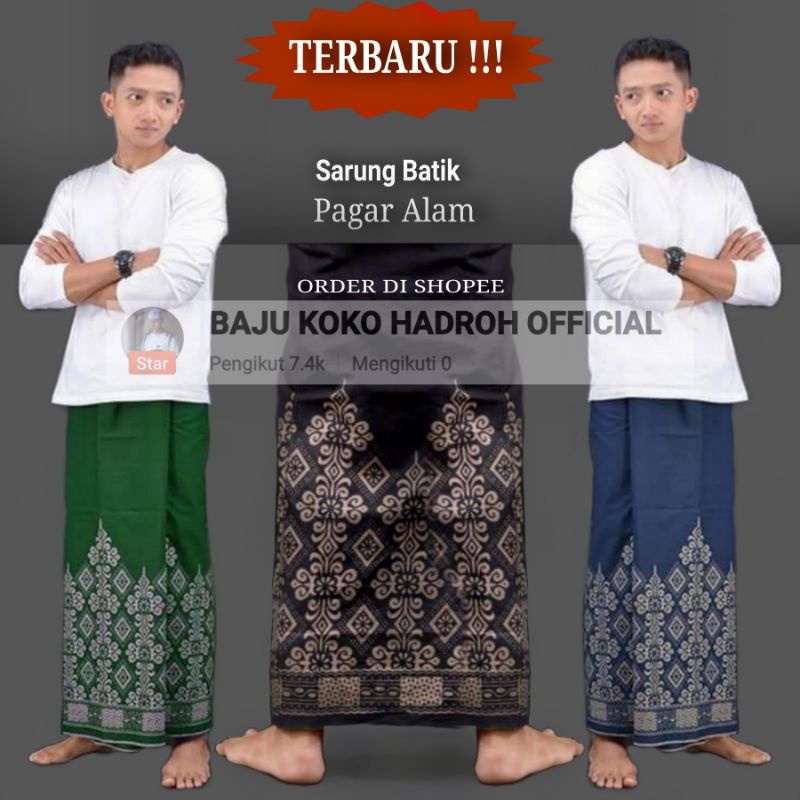 SARUNG PRIA BATIK BERKUALITAS SARUNG TERBARU SARUNG BATIK SARUNG SANTRI SARUNG SRAGEN