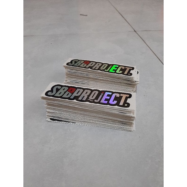 Stiker Hologram SBBPROJECT