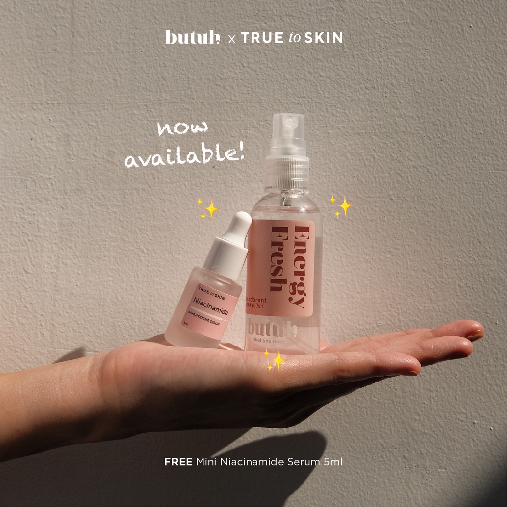 Energy Fresh / Butuh Deodorant [Free True to Skin Mini Serum]