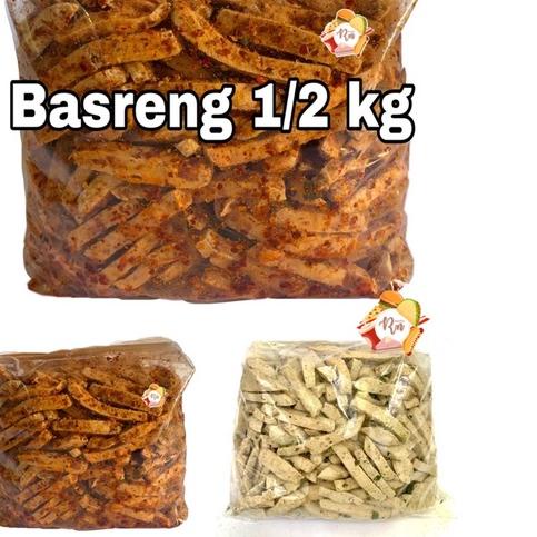 

limited STOCK!Basreng Stick 500gr daun jeruk bumbu basah ASLI BANDUNG|RA1