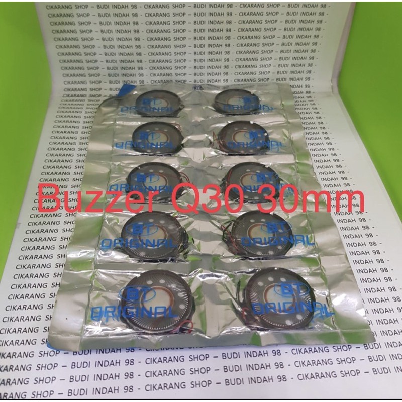 Buzzer buzer loud speaker musik Q30 30mm speaker Ringtone