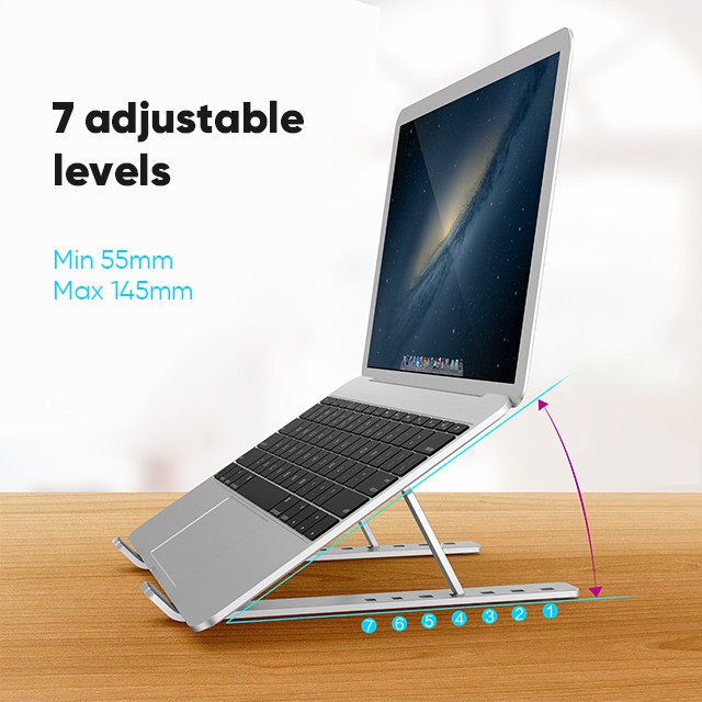 Bepop Meja Laptop Stand Holder Laptop Lipat Portable Adjustable