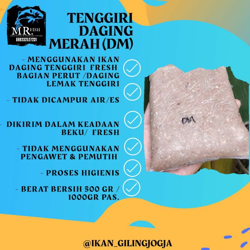 

DAGING MERAH TENGIRI GILING