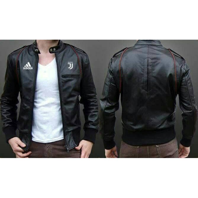 TERLARIS Jaket Kulit Ariel Juventus Adidas