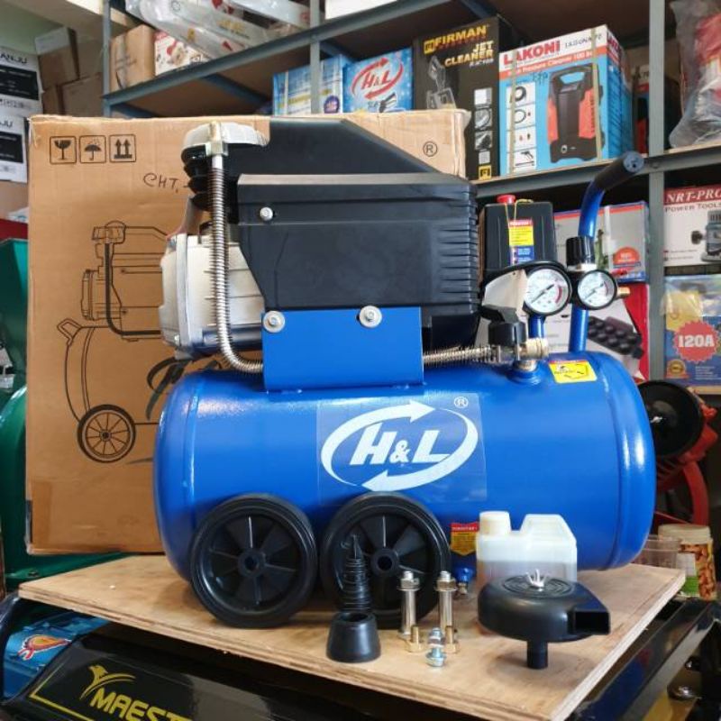 KOMPRESOR H&L 1 HP 24 LITER