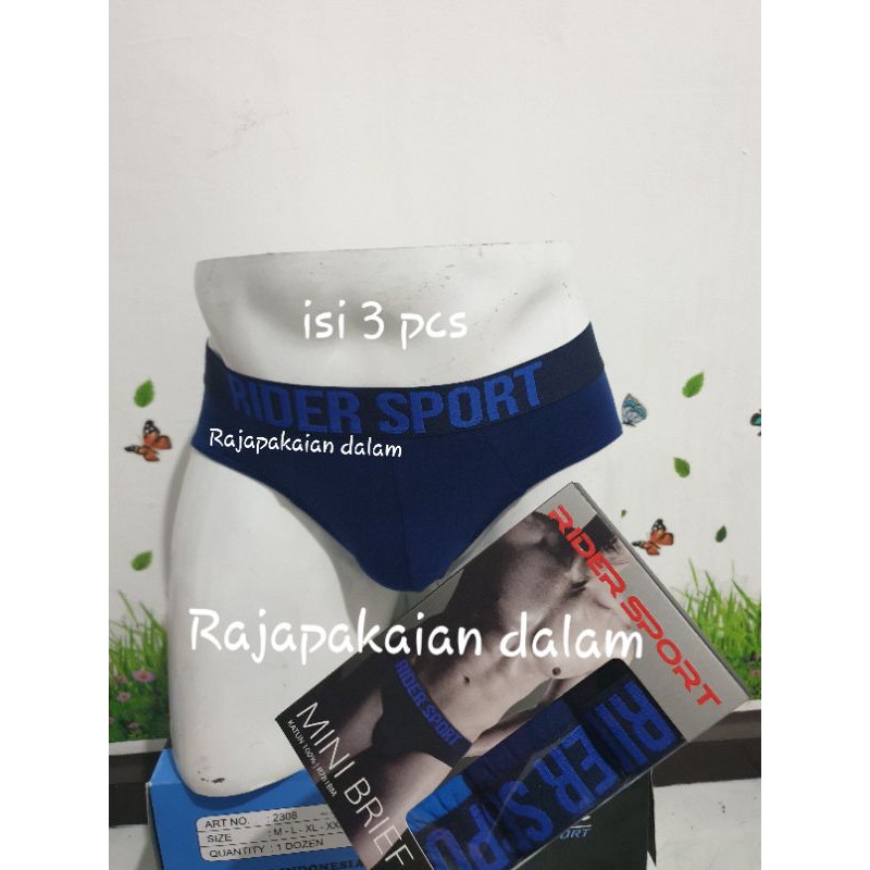 Celana dalam pria Rider R 781 Harga 3 pcs