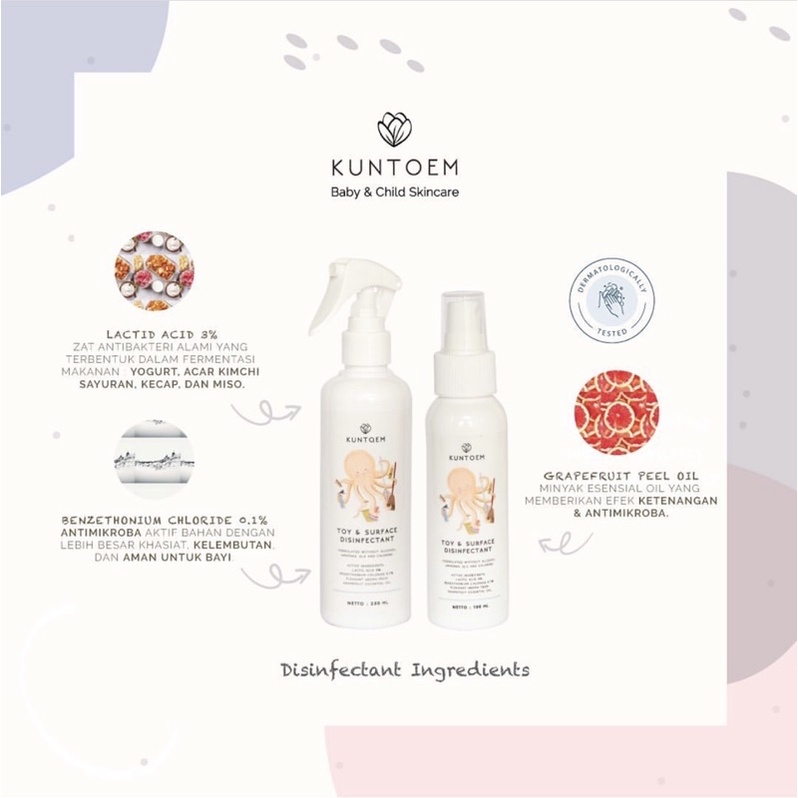 kuntoem toys &amp; surface disinfectant