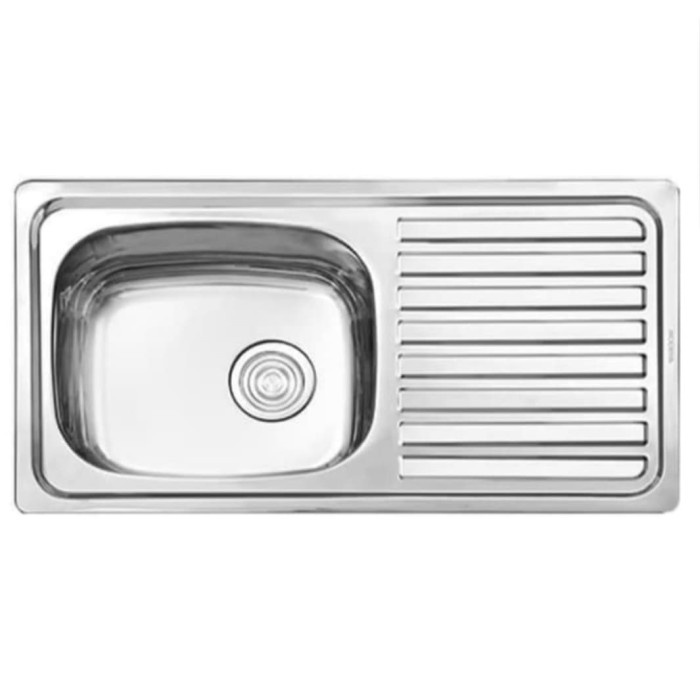 Wastafel - Sink Modena Ks 3131/Bak Cuci Piring Modena 1 Lubang + Sayap/Kichen Sin