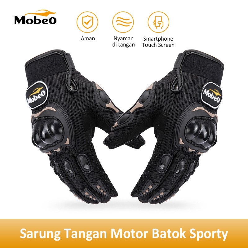 

Mobeo Sarung Tangan Pro Rider Sporty Batok Biker Gloves